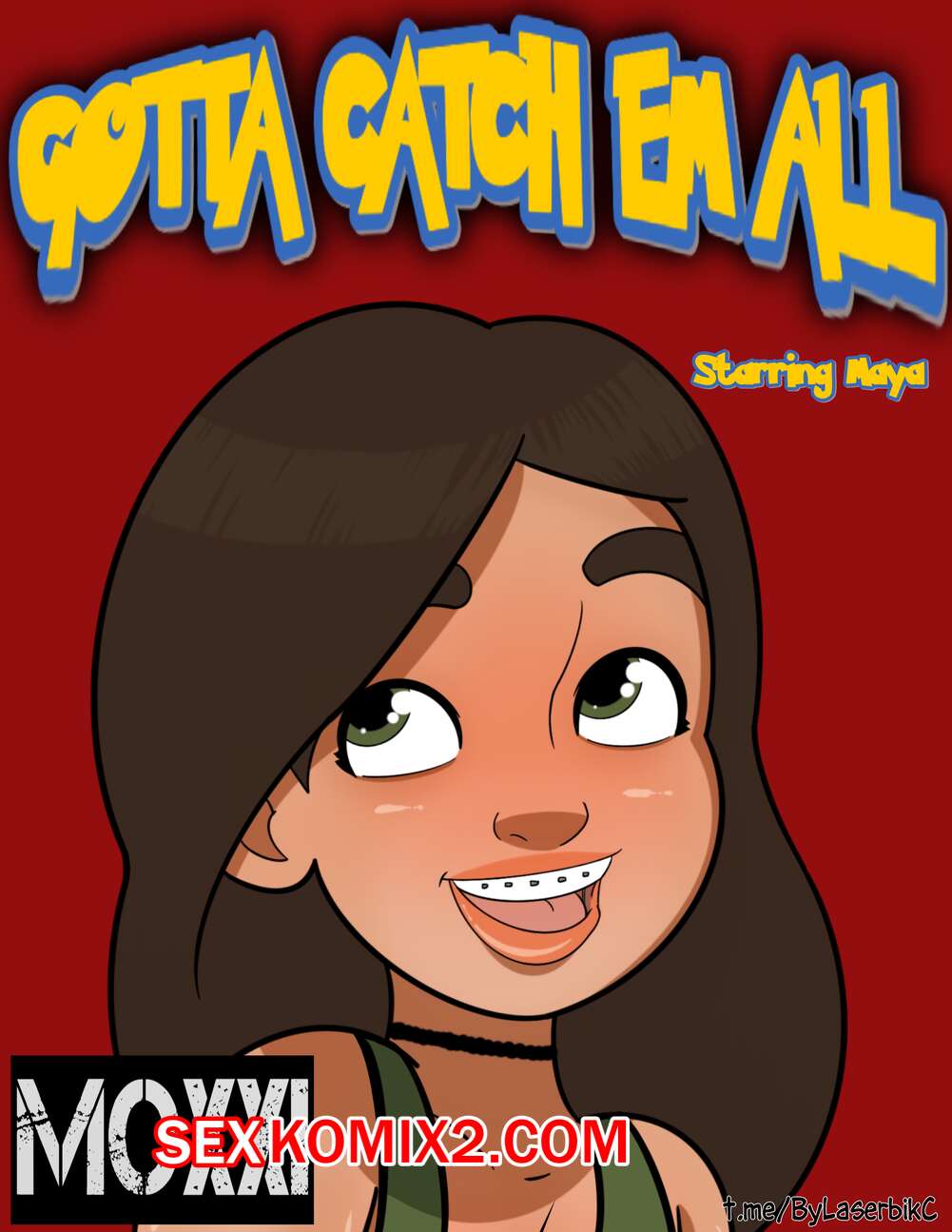 Порно комикс Pokemon. Gotta Catch Em All starring Maya. MOXXI.