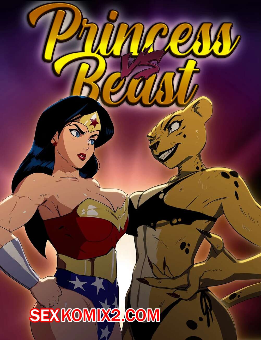 Порно комикс Wonder Woman. Моя личная амазонка. My Own Personal Amazon. TheNaySayer34.