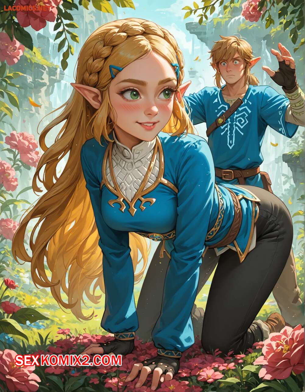 Порно комикс A Real Hero. SeroTec