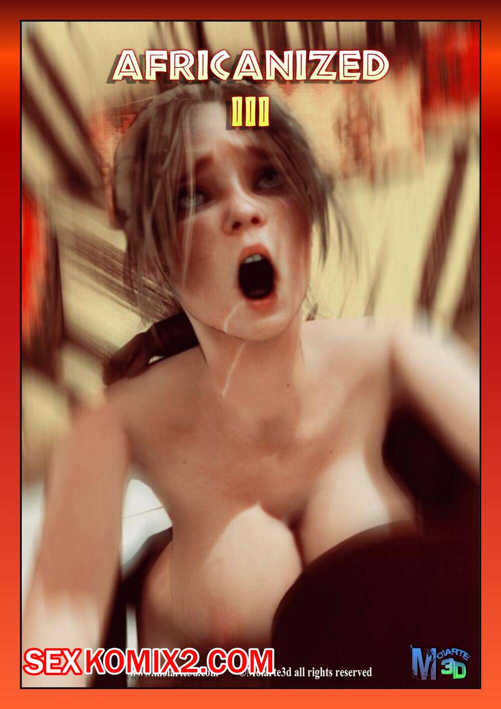 Порно комикс Африканизированный. Часть 3. Africanized
