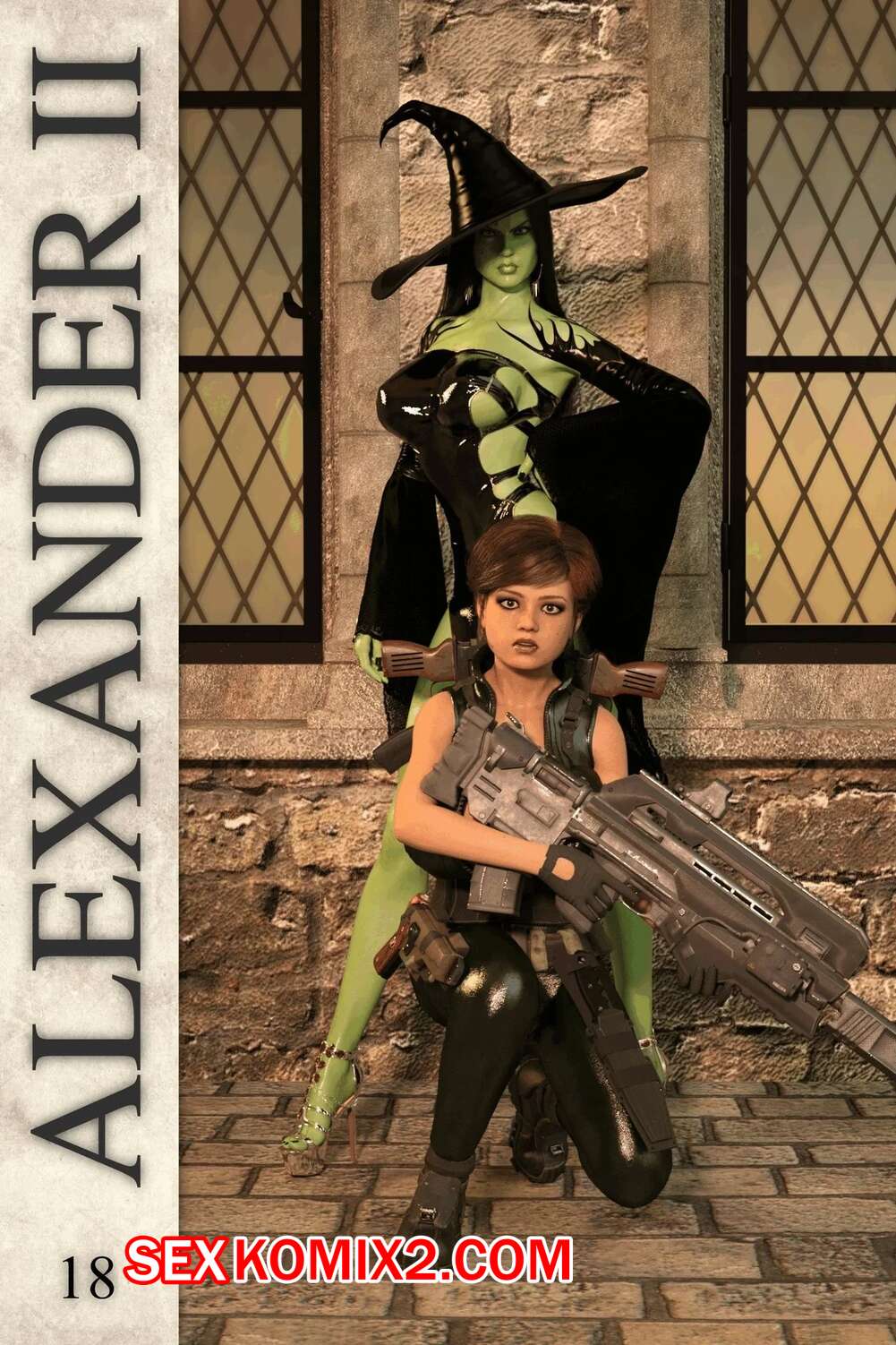 Порно комикс Александр. Часть 18. Alexander. DangerousLines.