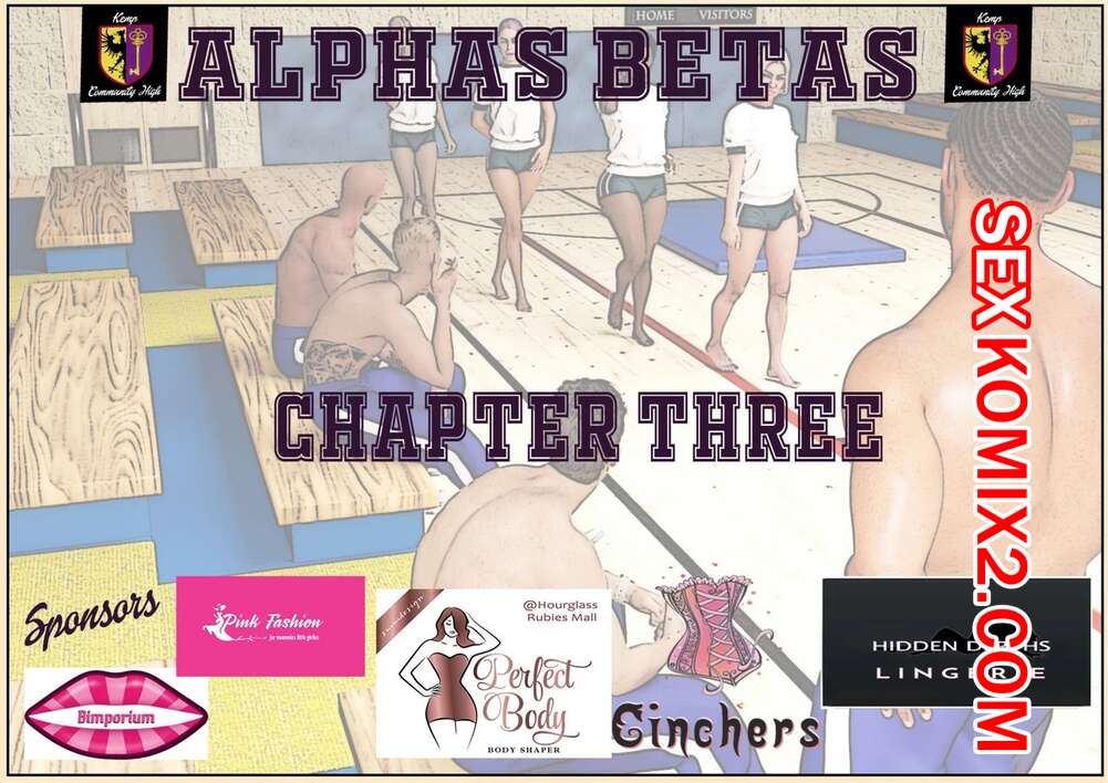 Порно комикс Альфа Бета. Часть 3. Alphas Betas. Keshara.