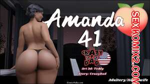 Порно комикс 3D Аманда. Часть 41. Amanda. CrazyDad3D
