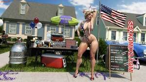 Порно комикс American Summer. ZZ2Tommy