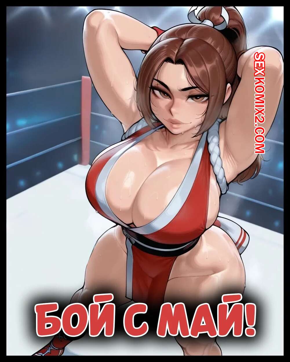 Порно комикс Бой с Май. Fight Night With Mai. Gh3ttoLobsta.