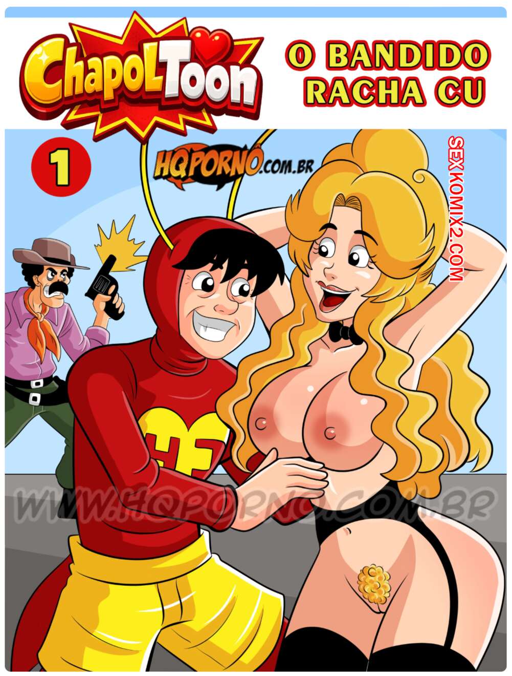 Порно комикс Чаполин. Часть 1. Chapoltoon. HQPorno