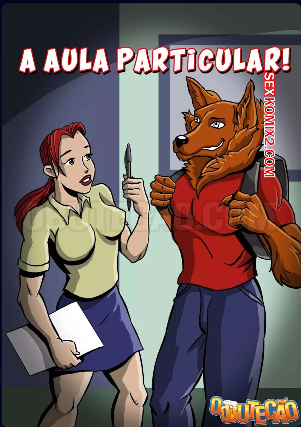 Порно комикс Частный урок. A aula particular. O Butecao