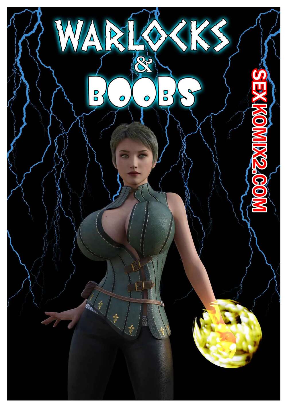 Порно комикс Чернокнижники и сиськи. Часть 1. Warlocks And Boobs. The Omega Rabbit