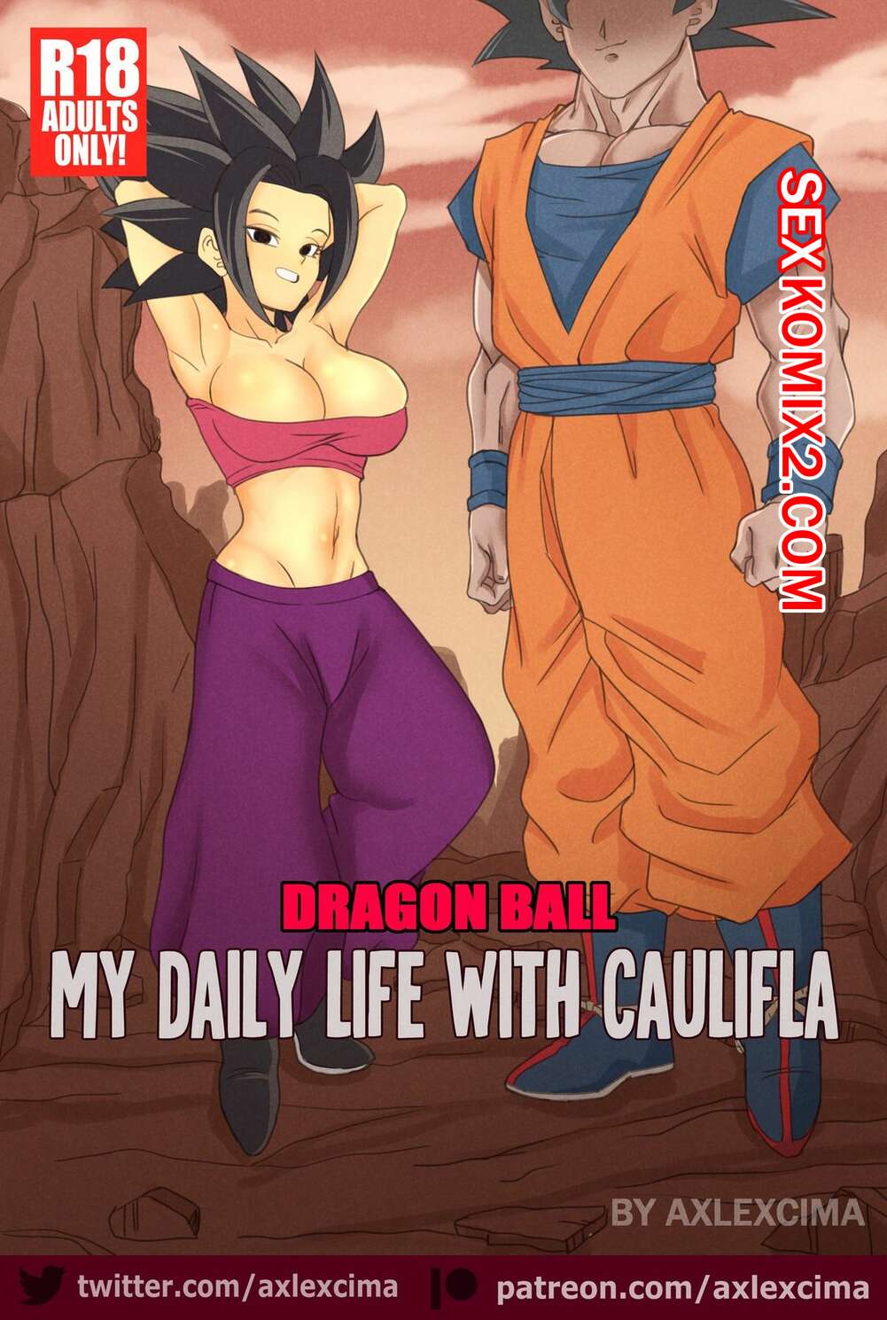 Порно комикс DB. Моя повседневная жизнь с Каулифла. My daily life with Caulifla. AxlexCima
