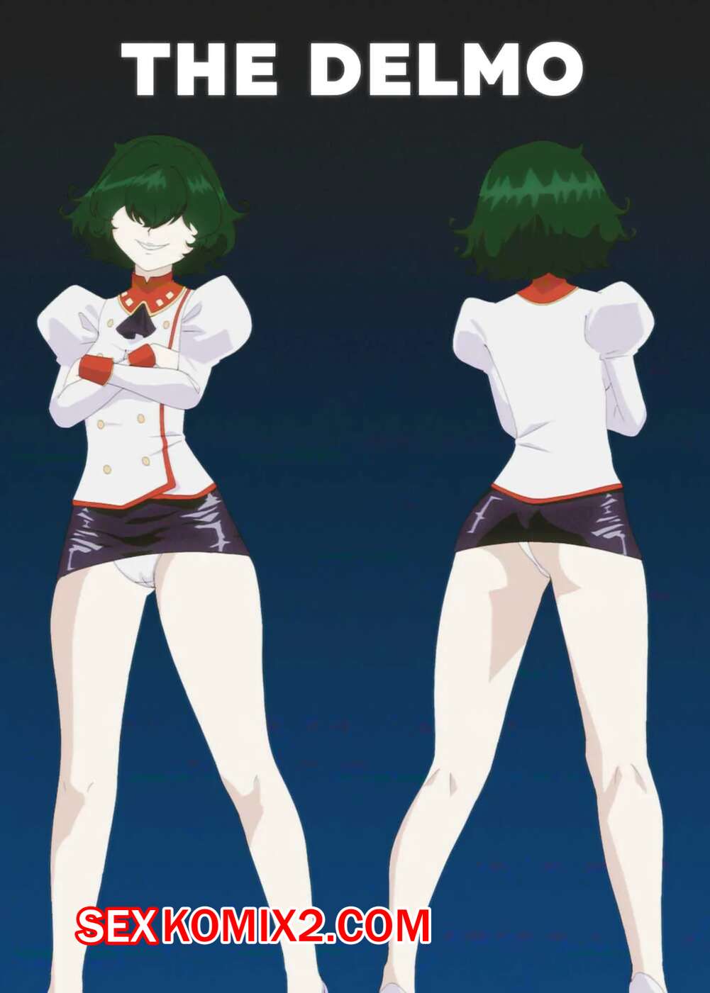 Порно комикс Дельмо. The Delmo. Agent Aika Spinoff.