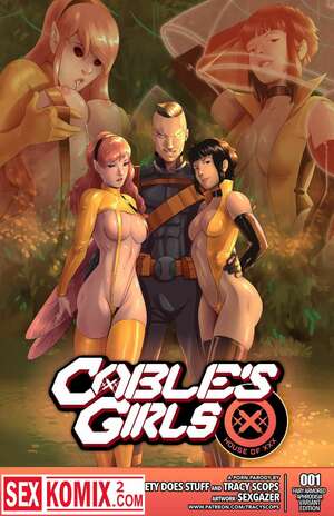 Порно комикс Дом ХХХ. Кабели для девочек. Люди Икс. Английский.