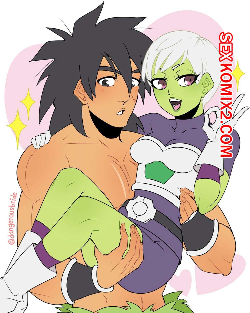 Порно комикс Dragon Ball. Драконий Жемчуг Супер. Dangerous Bride