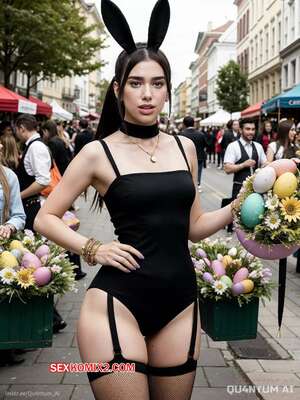 Порно комикс Dua Lipa. Easter Bunny Holiday Spring Happy Cosplay. QuantumAI