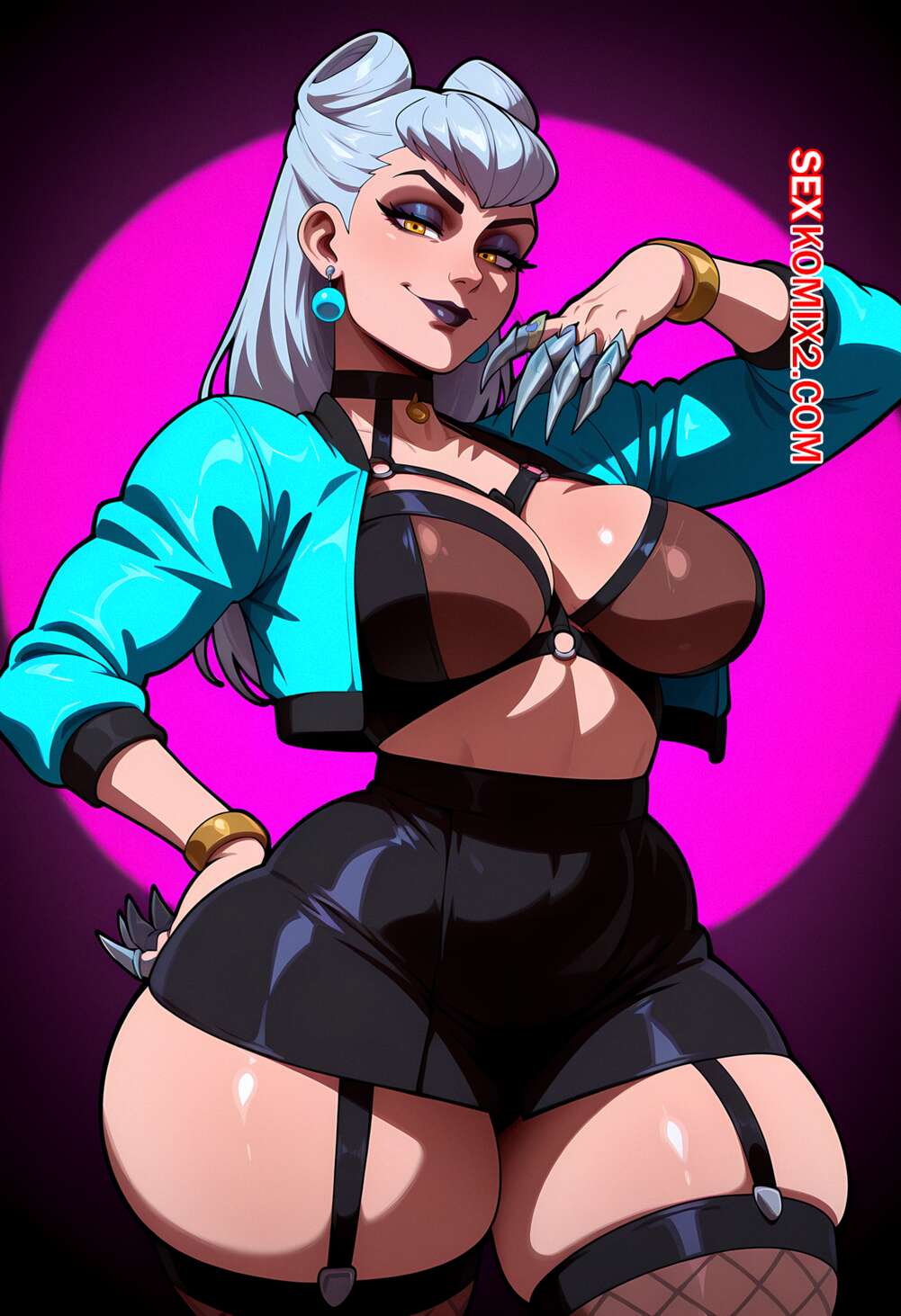 Порно комикс Evelynn. Floxin