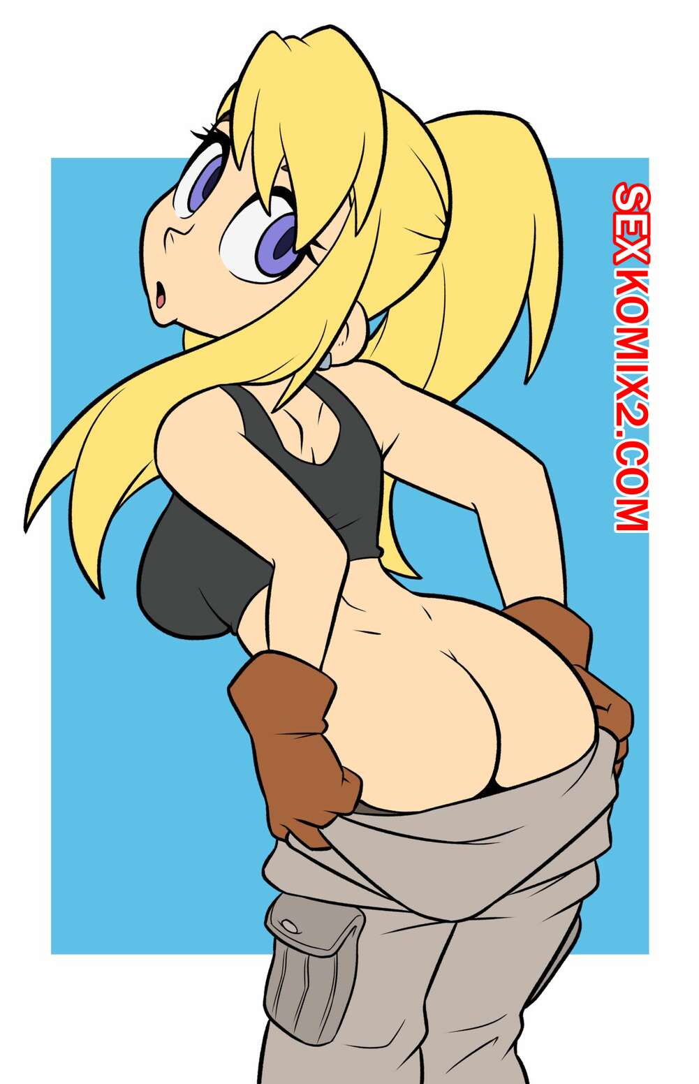 Порно комикс Full Metal Alchemist. Винри и Эд. Winry and Ed.  TheOtherHalf.