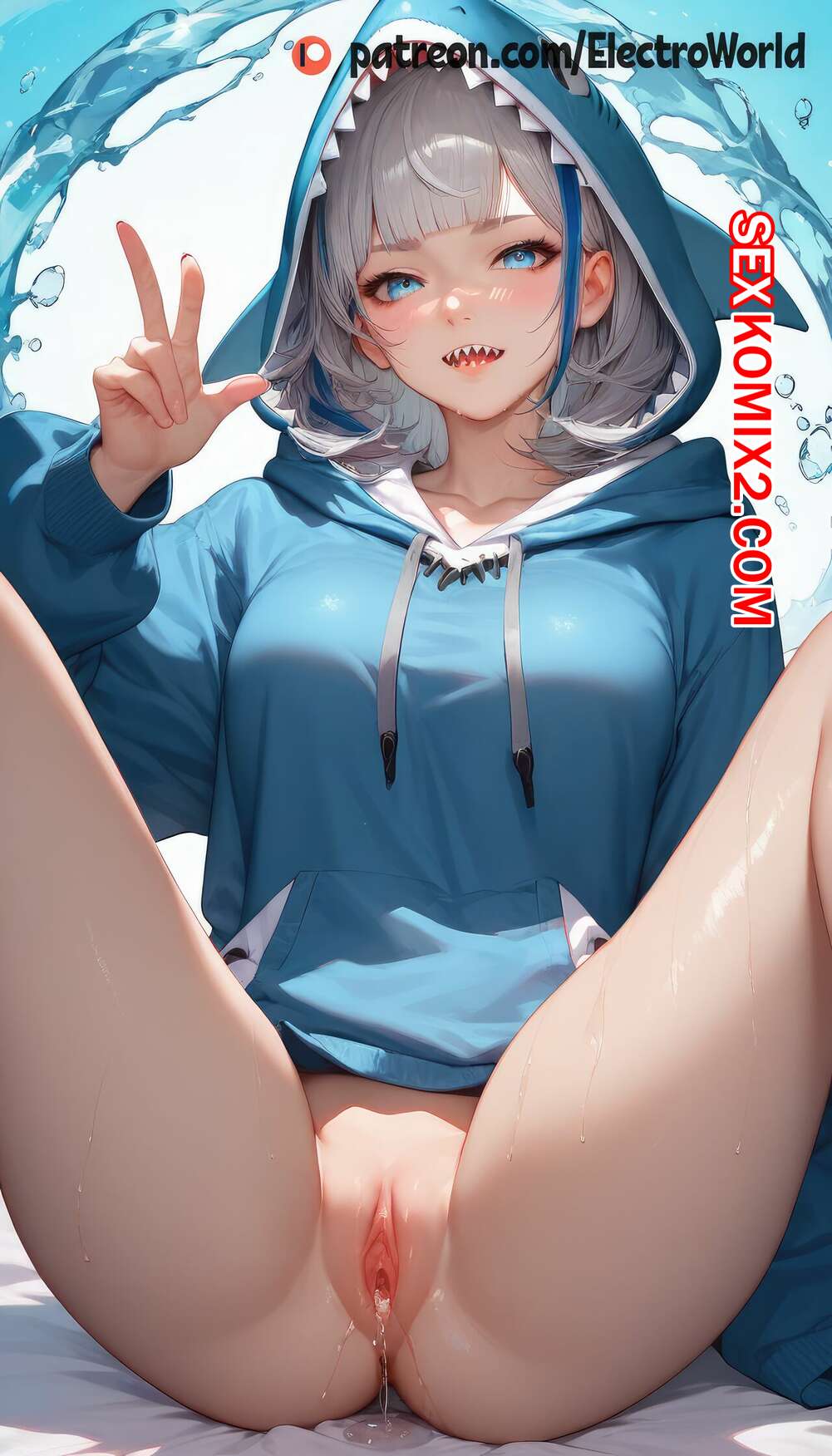 Порно комикс Gasai Yuno. Mirai Nikki. ElectroWorld