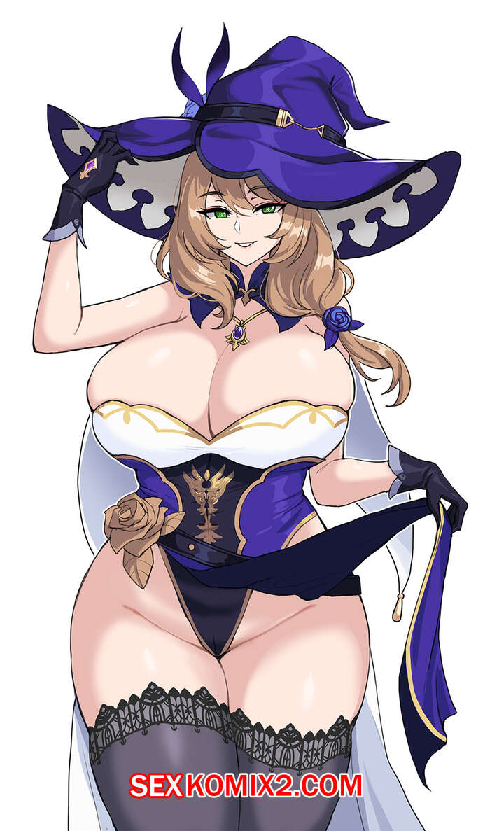 Порно комикс Genshin Impact. Lisa