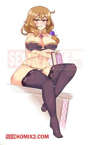 Порно комикс Genshin Impact. Лиза. Lisa. Англ