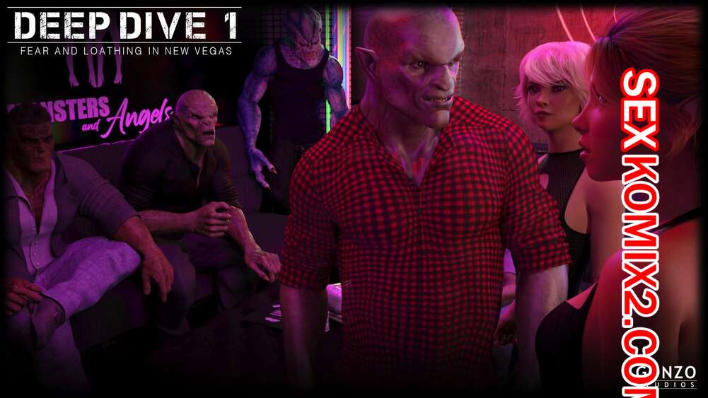 Порно комикс Глубокое погружение. Deep Dive. FantasyLand. Sexy3DComics. Gonzo