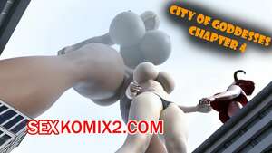 Порно комикс 3D Город Богинь. Часть 4. City of Goddesses. EndlessRain0110