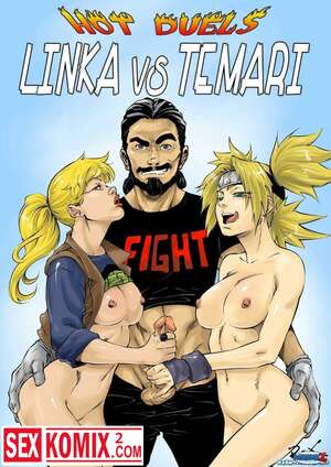 Хентай Манга Горячая дуэль Линка против Тамари.