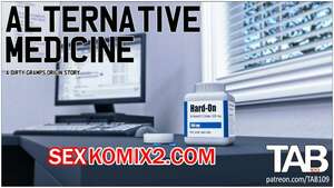 Порно комикс Грязный старик. Альтернативный метод. Dirty Gramps. Alternative Medicine. Tab109.