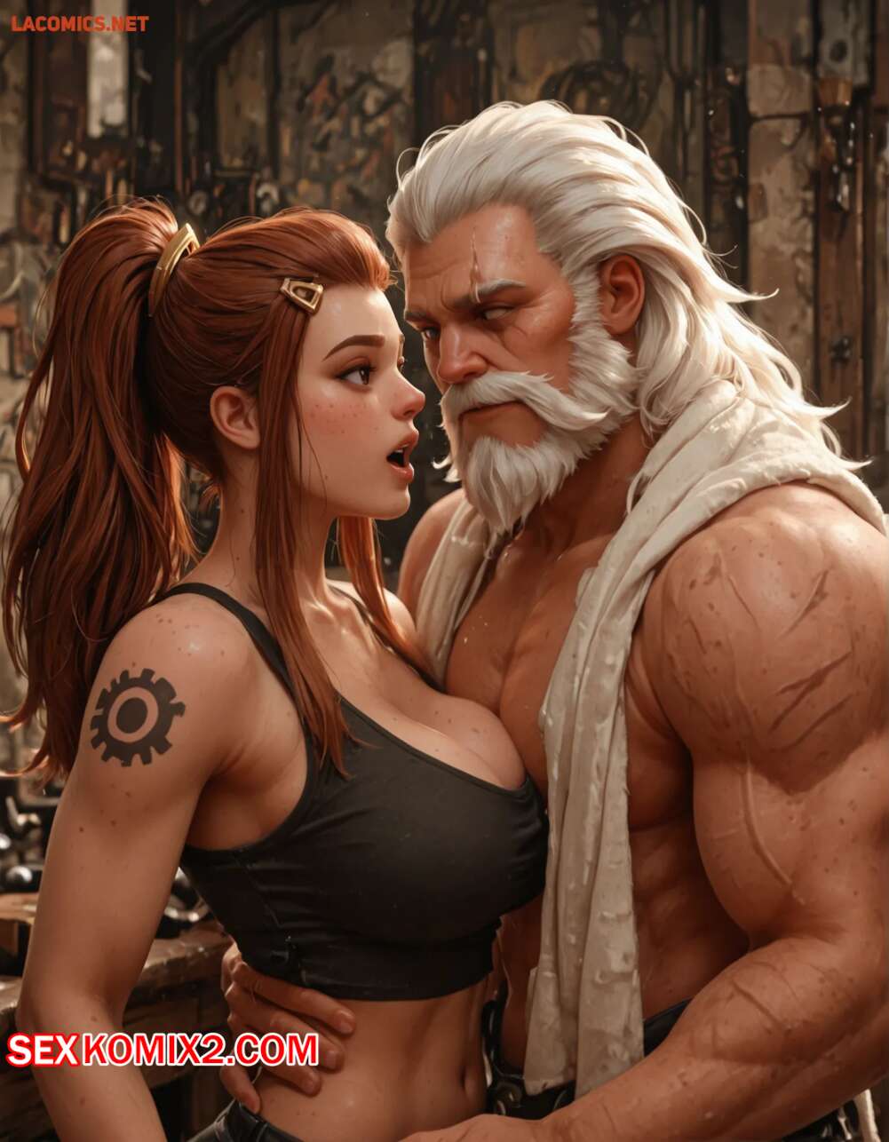 Порно комикс Hammer And Steel. SeroTec