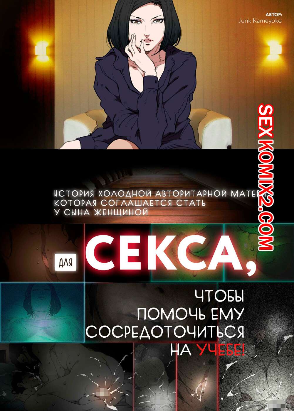 Порно комикс История матери, которая соглашается стать женщиной для секса