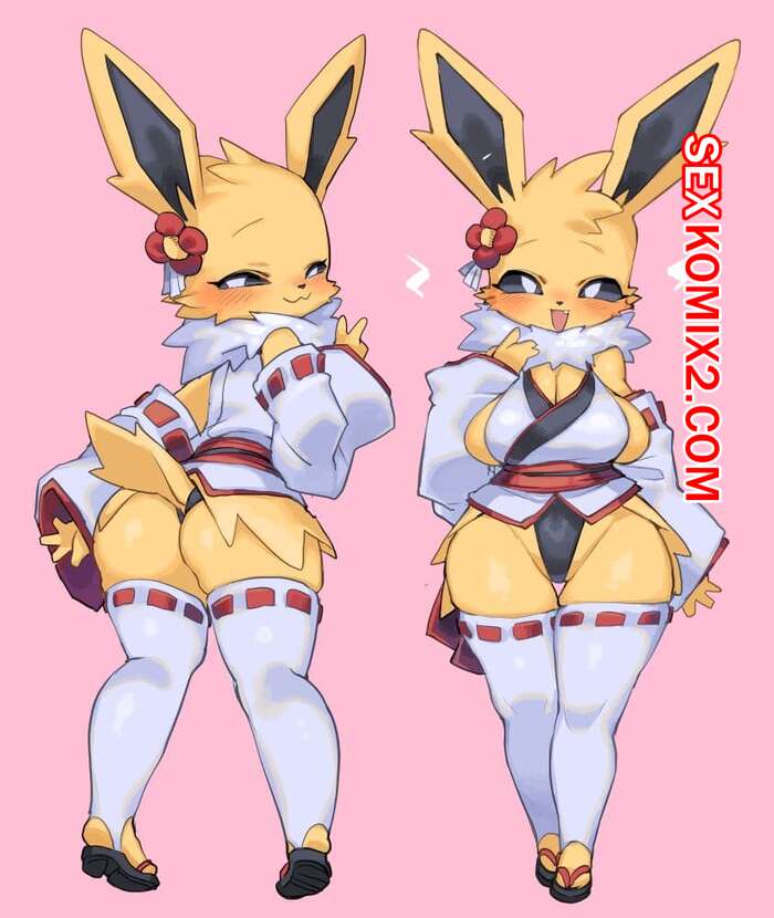 Порно комикс Ивилюция от Рикоси. Rikose Eeveelutions