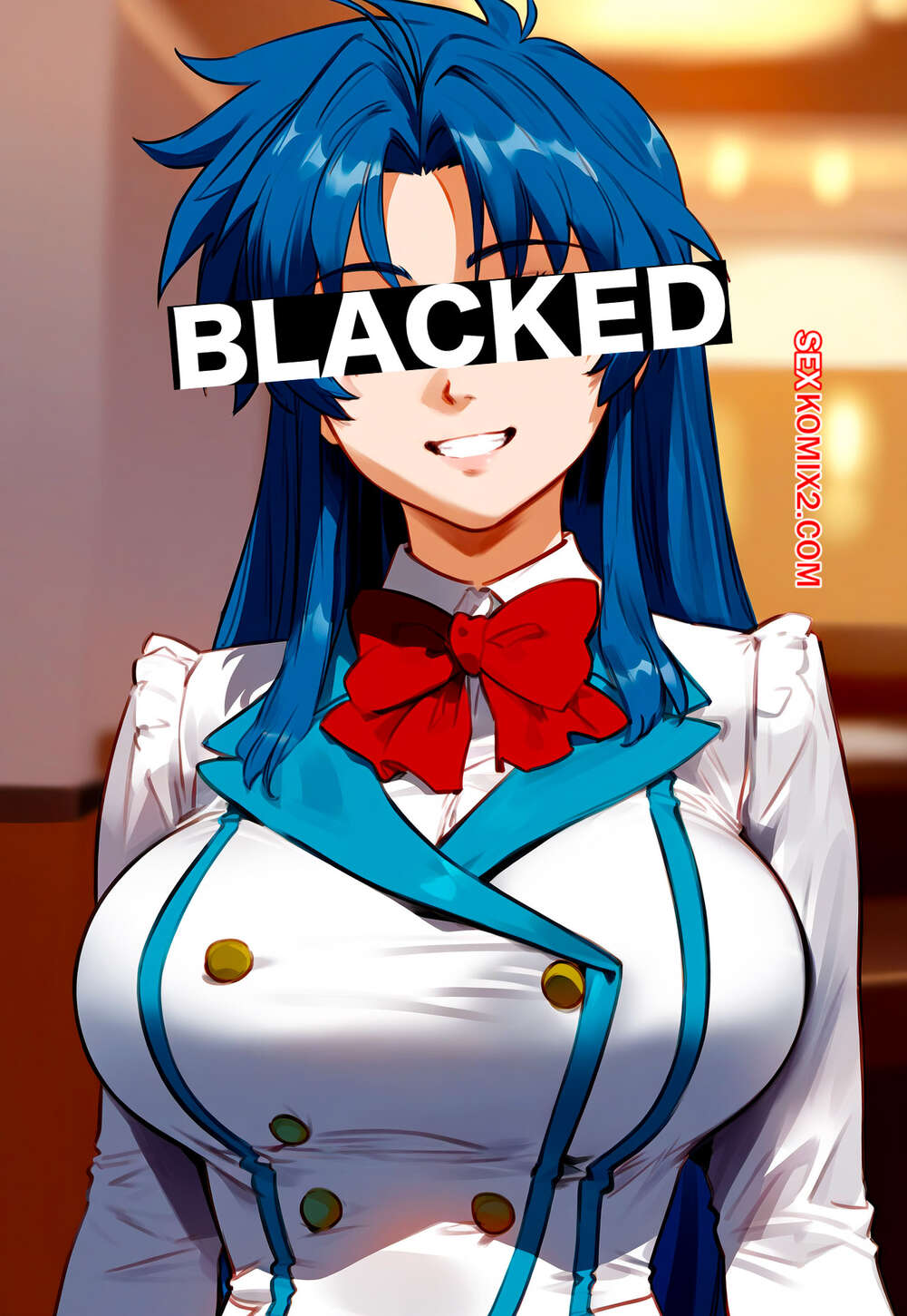 Порно комикс Kaname Chidori x BBC. Floxin