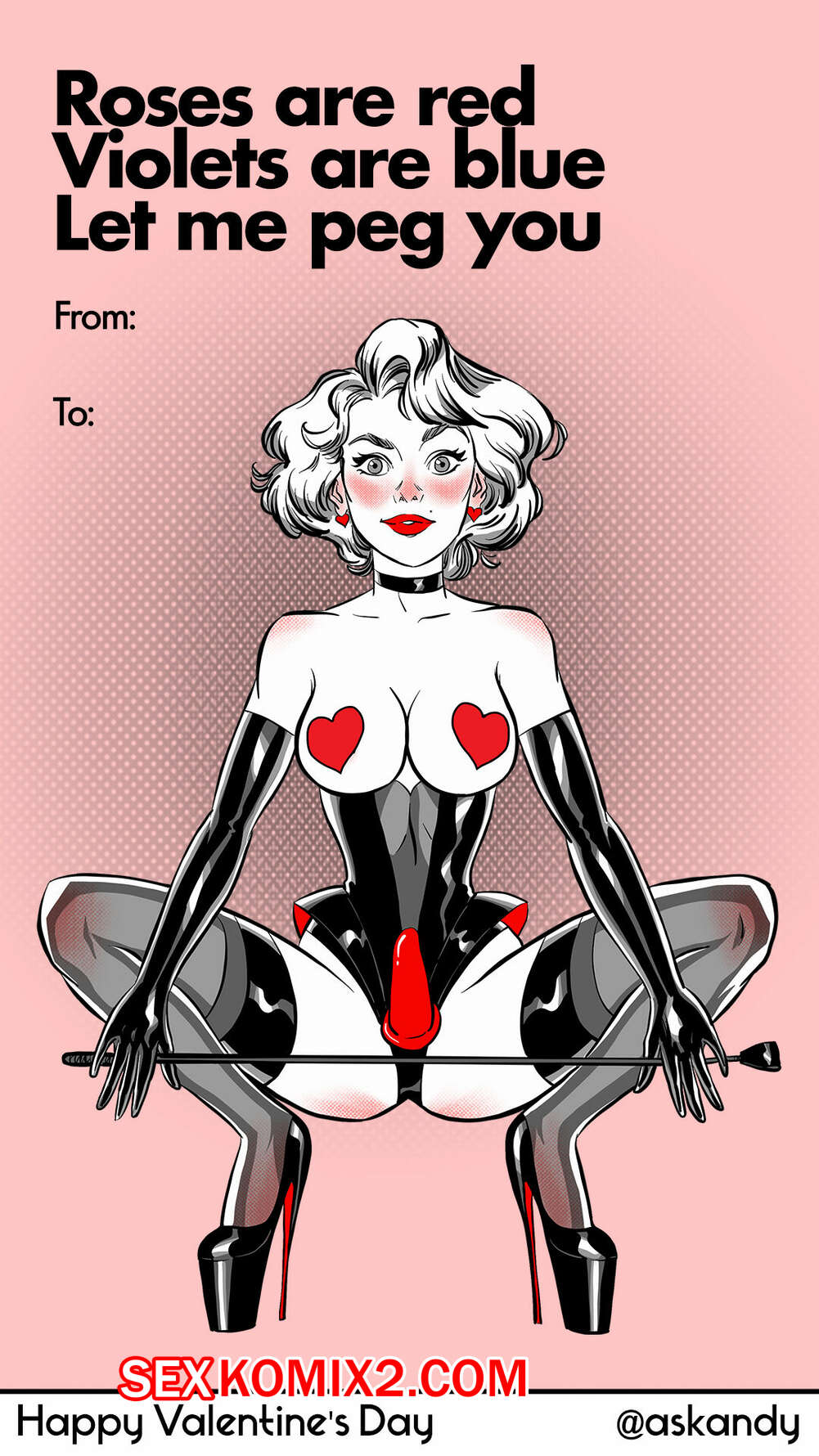 Порно комикс Kinky Valentines. Andrew Tarusov