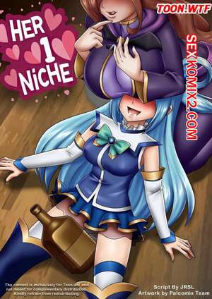 Порно комикс Konosuba. Ее 1 ниша. Her 1 Niche. Palcomix.
