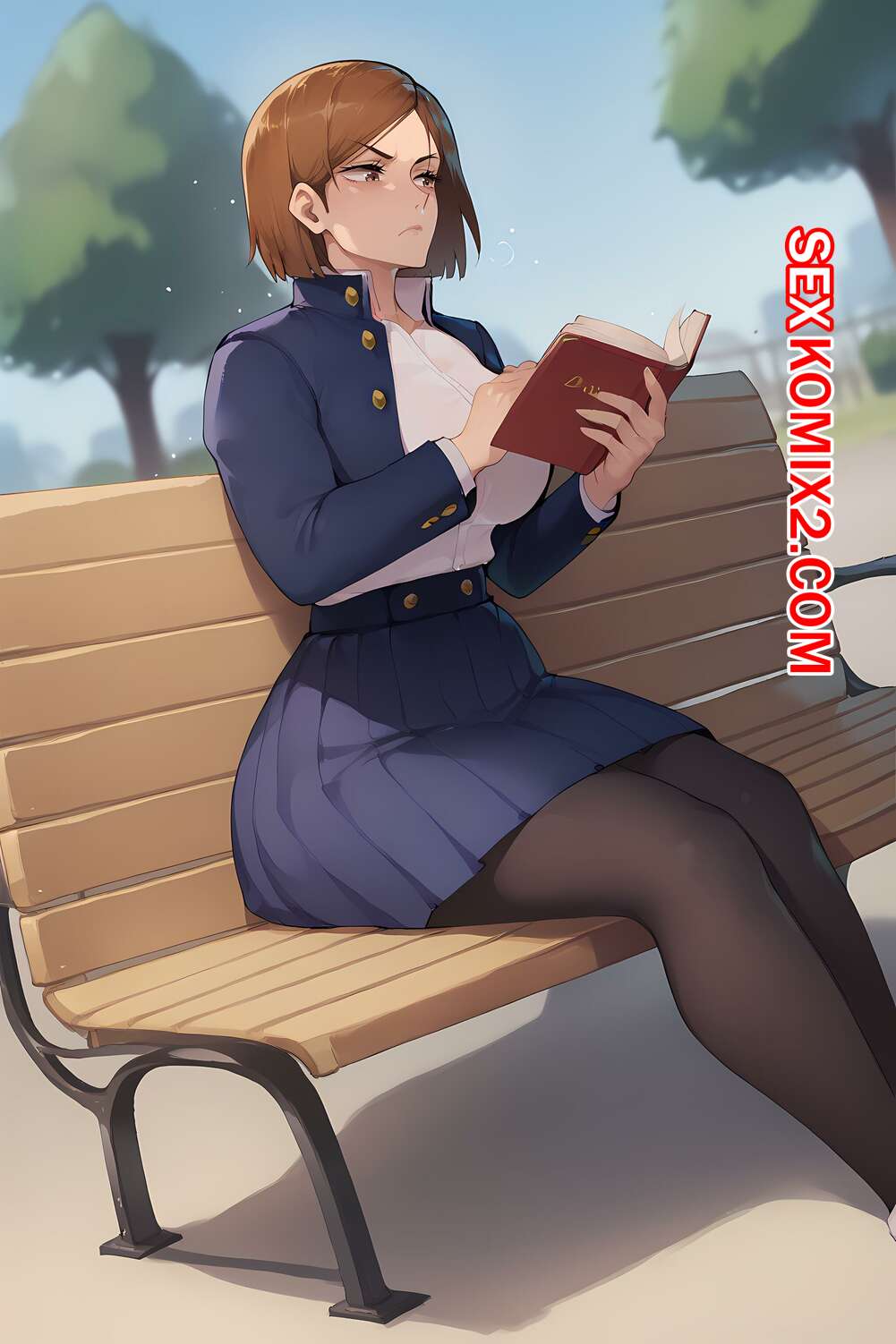 Порно комикс Kugisaki Nobara. Azure