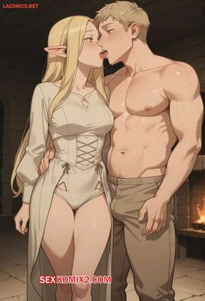 Порно комикс Left Behind. Marcille x Laios. Scarlet Meow