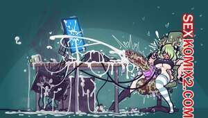 Порно комикс LimeBreaker. Футанари. Арты. Часть 48