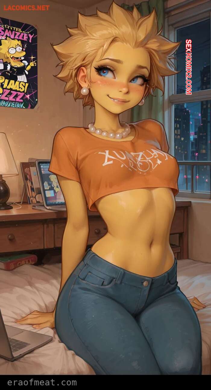 Порно комикс Lisa. Era of Meat