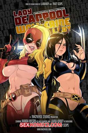 Порно комикс Marvel. Леди Дэдпул. Lady Deadpool.Tracy Scops