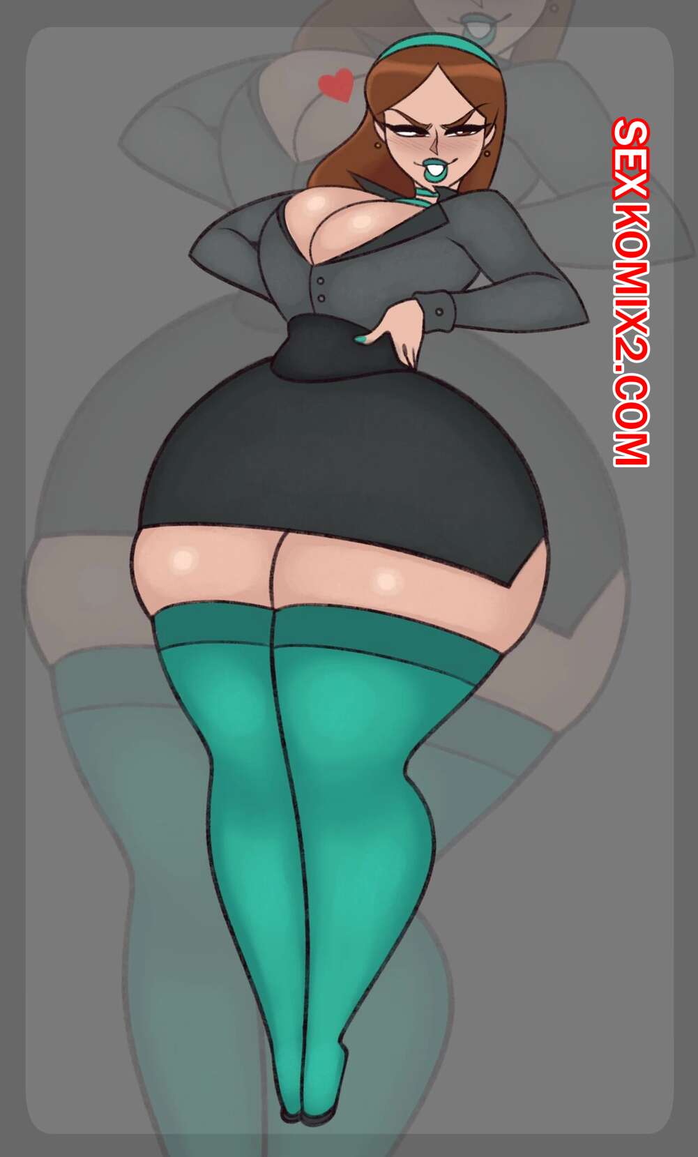 Порно комикс Мисс Баррет. Ms Barrett. Zetaskully