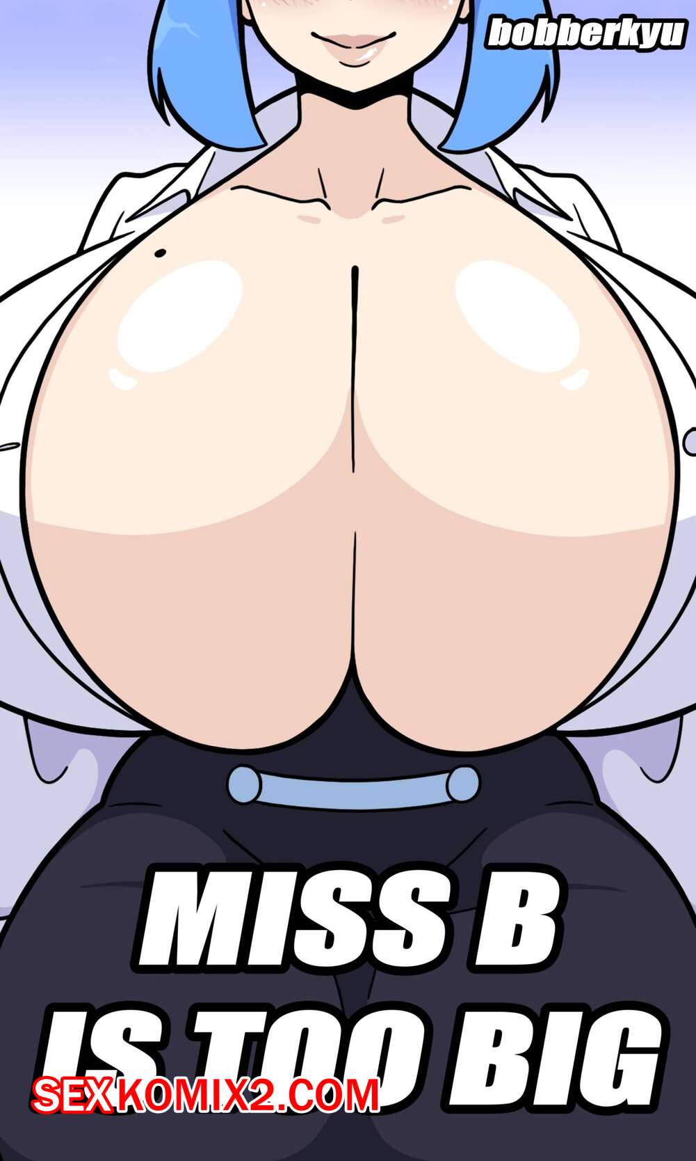 Порно комикс Мисс Би слишком большая. Miss B is Too Big. BobberKyu