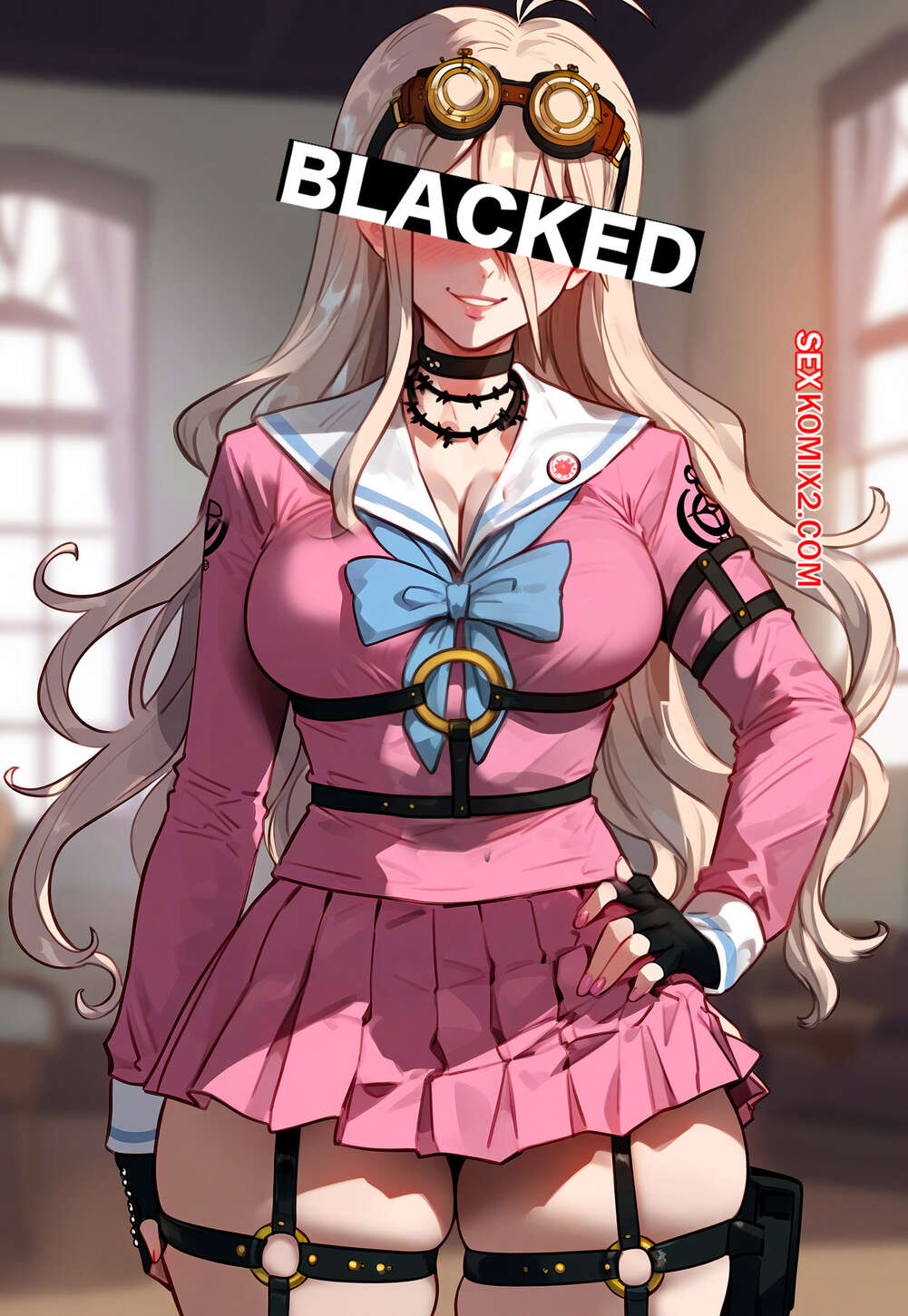 Порно комикс Miu Iruma x BBC. Floxin