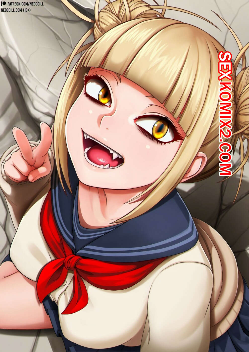 Порно комикс My Hero Academia. Toga
