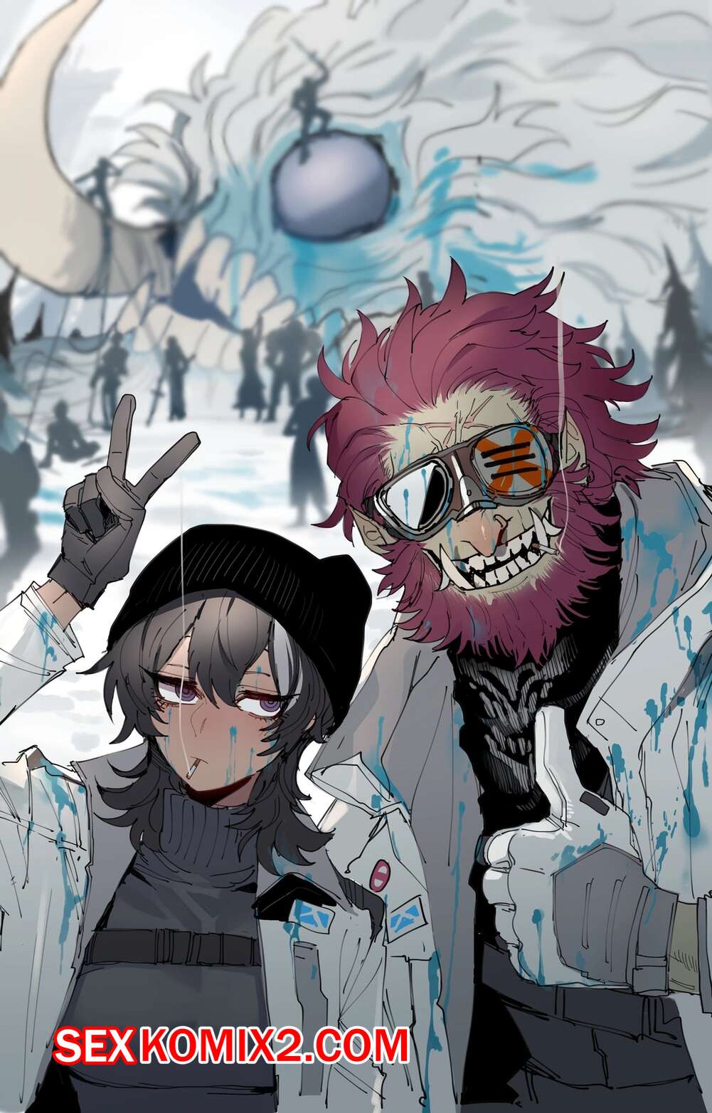 Порно комикс неПлохо Кончающий Отряд. Сладкая парочка и Эльфийка извращенка. Ratatatat74