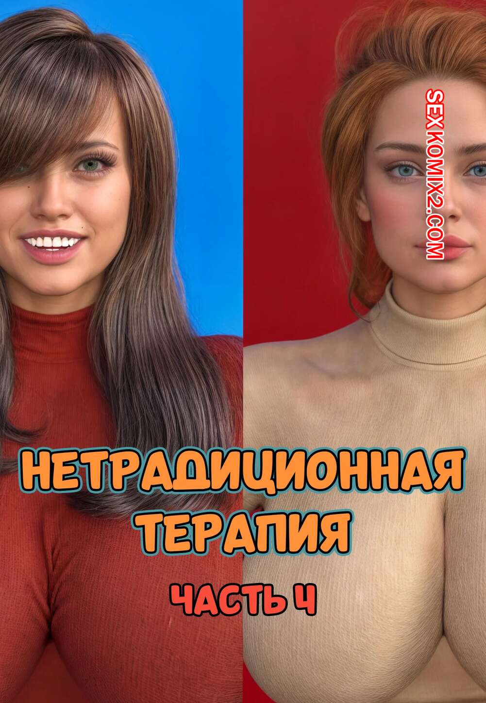 Порно комикс Нетрадиционная терапия. Часть 4. Alternative Therapy. POV3DVibes