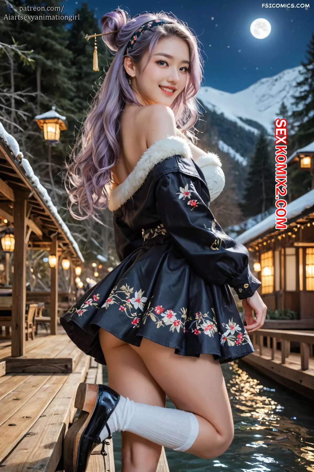 Порно комикс New Year Festival. AiASAG