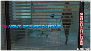 Порно комикс Ночь переговоров. Night of Negotiations. Mandelas