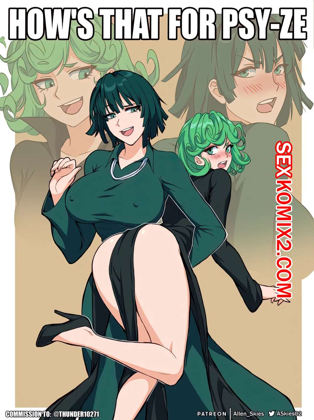 Порно комикс One Punch Man. Какого это. Hows That For Psyze. TSFSingularity