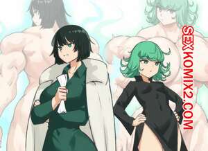 Порно комикс One Punch Man. Тацумаки и Фубуки. Tatsumaki and Fubuki. musctonk.