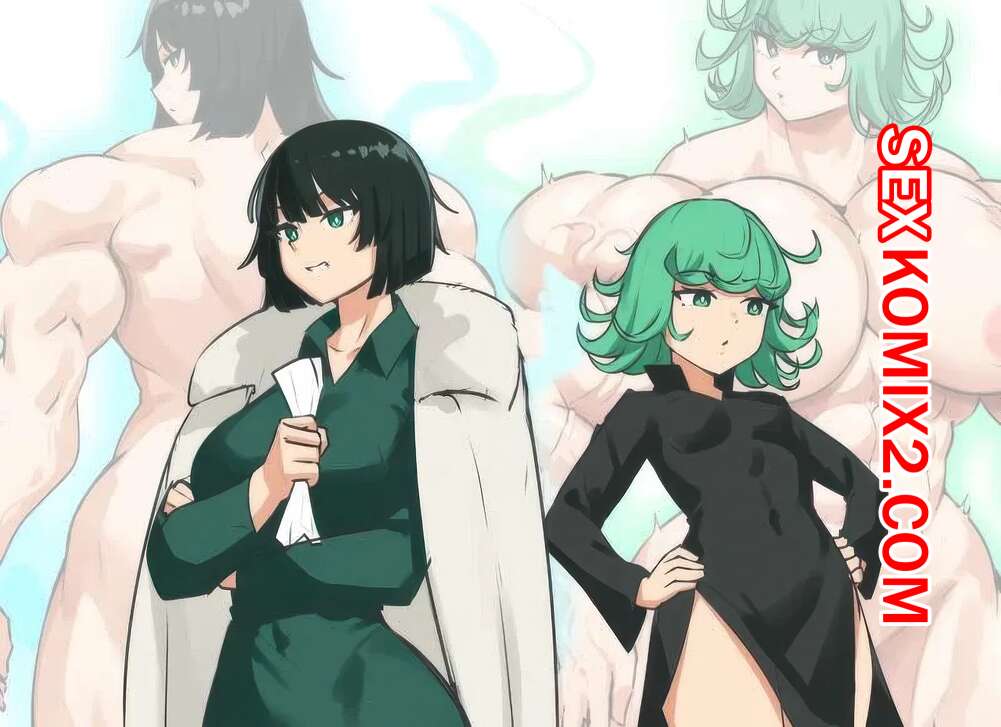 Порно комикс One Punch Man. Тацумаки и Фубуки. Tatsumaki and Fubuki. musctonk.
