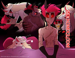 Порно комикс Отель Хазбин. Халастор. Chalastor Comic. katorishimatsu.