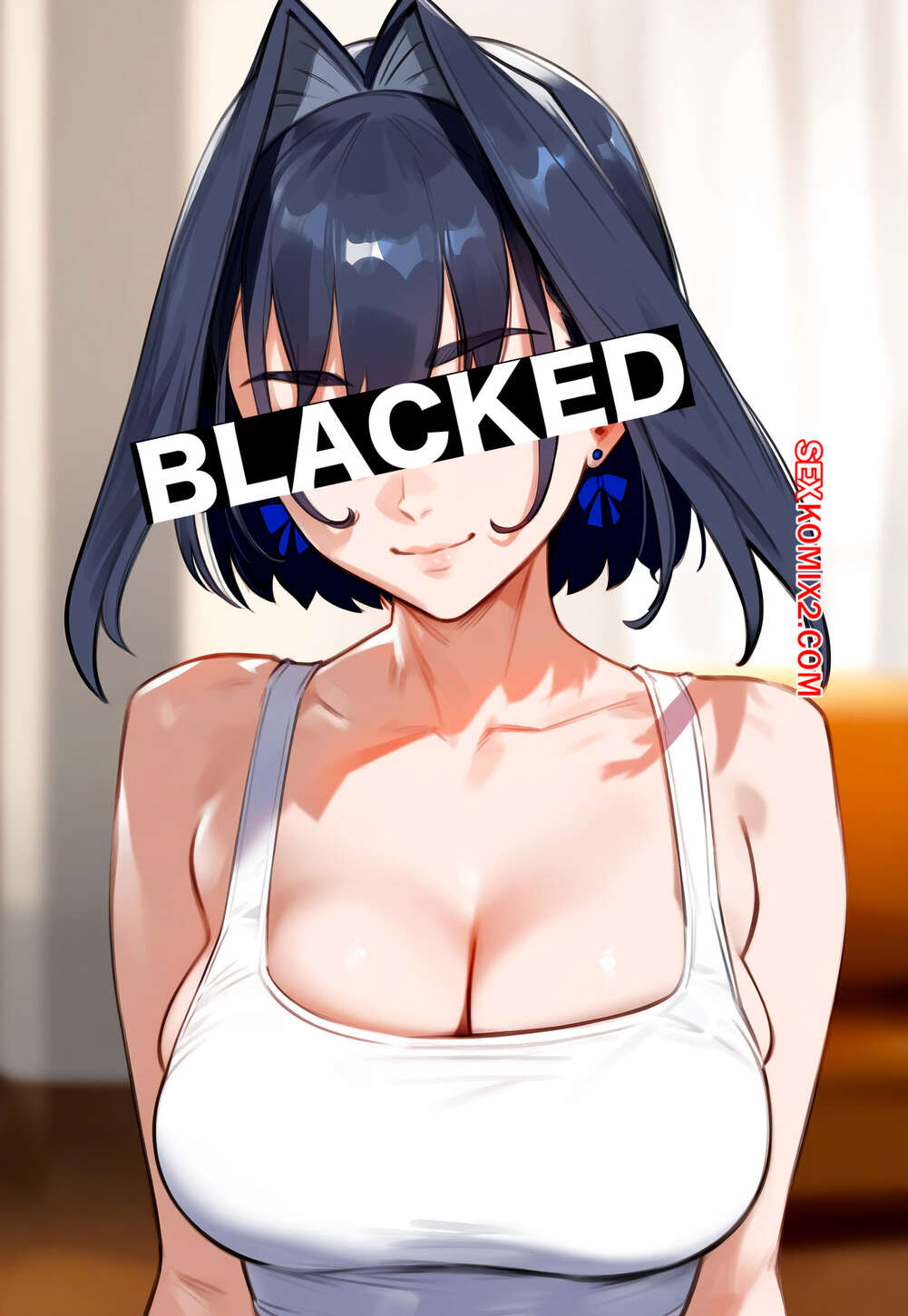 Порно комикс Ouro Kronii x BBC 2. Floxin